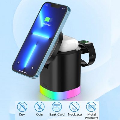 3 In 1 Magnetic Wireless Charger