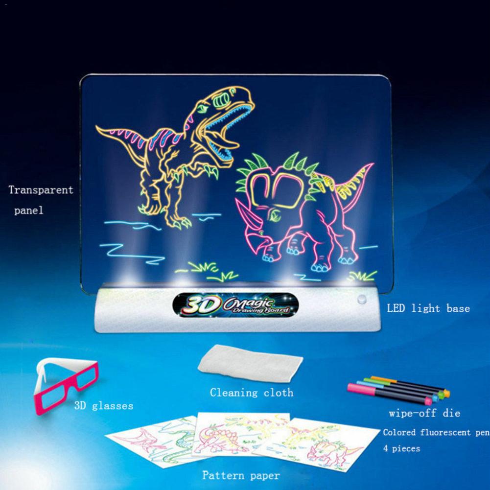 Magic Pad Deluxe Light Up LED 3D Drawing