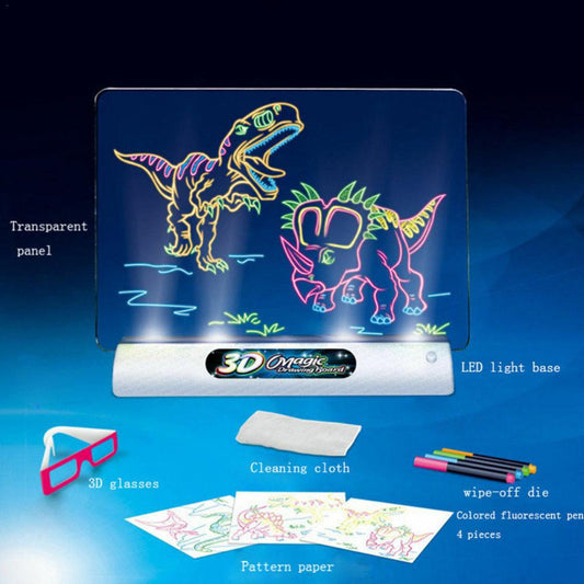 Magic Pad Deluxe Light Up LED 3D Drawing