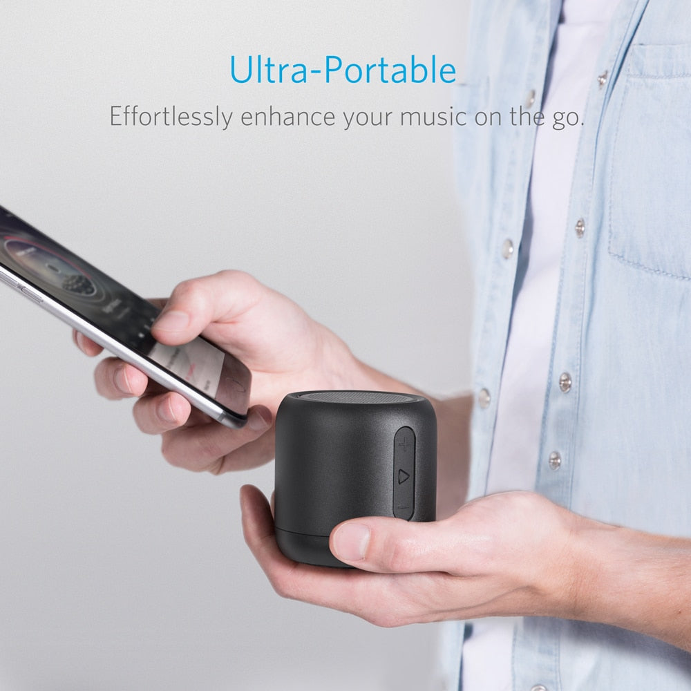 Super-Portable Bluetooth Speaker with 15-Hour Playtime
