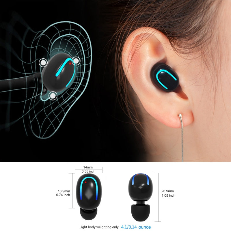 Mini Wireless Headphones