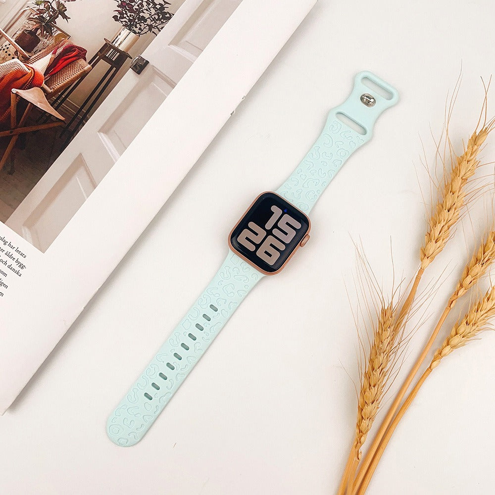 Apple Watch  strap with laser engraved