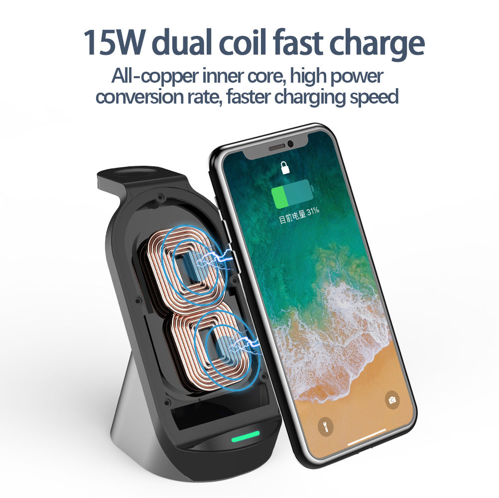 3-In-1 Wireless Charger For Apple Mobile Phone