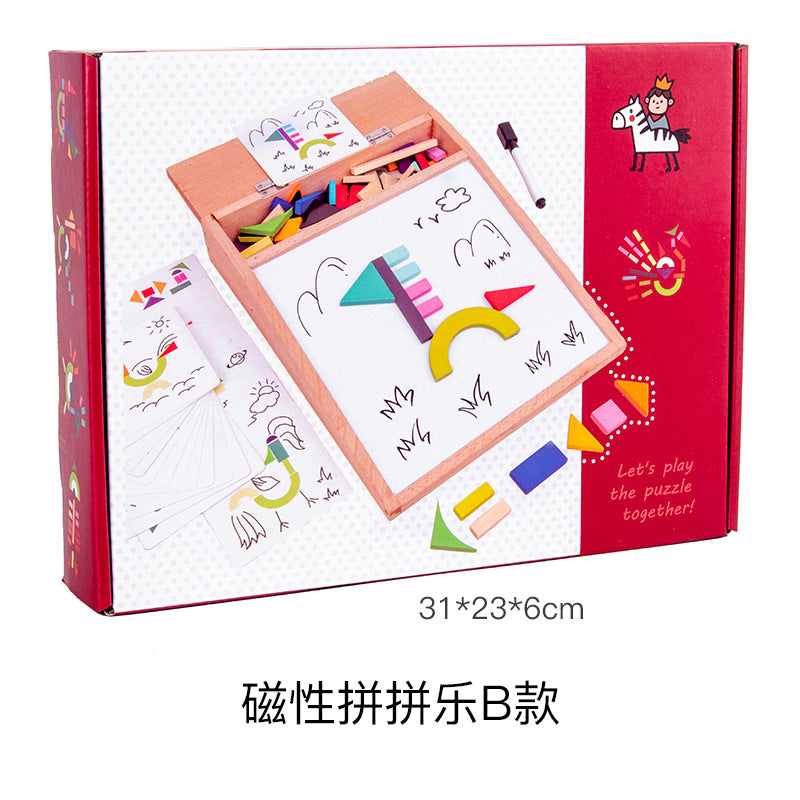 Children's Fun Painting And Writing Puzzles