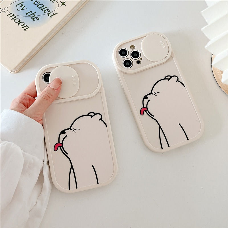 Sliding Window Phone Case Material Suitable for iPhone