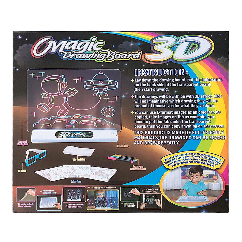 Magic Pad Deluxe Light Up LED 3D Drawing