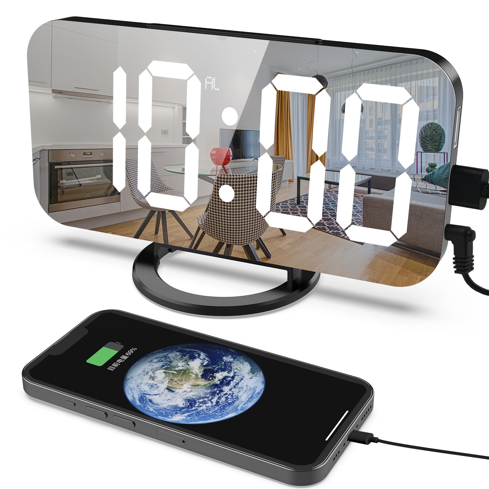LED Alarm Clock