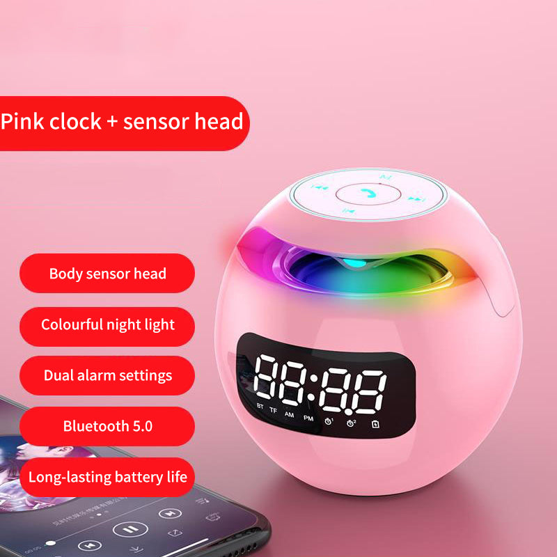 Clock Colorful Bluetooth Speaker