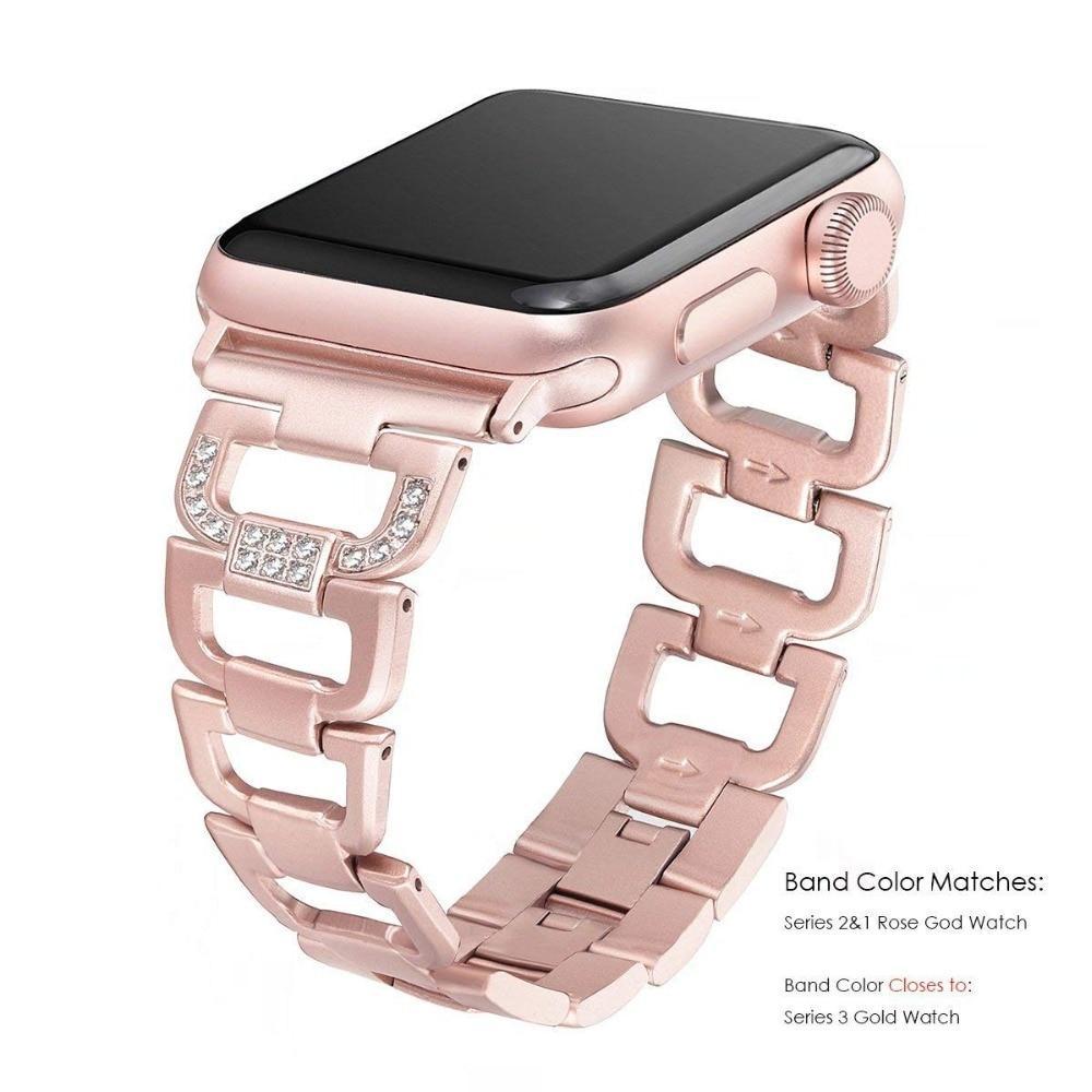 Diamond Stainless Steel Wristband