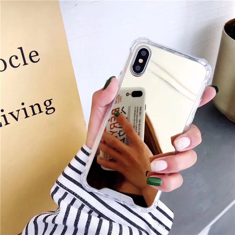 Gasbag Drop Proof Mirror Case for iphone