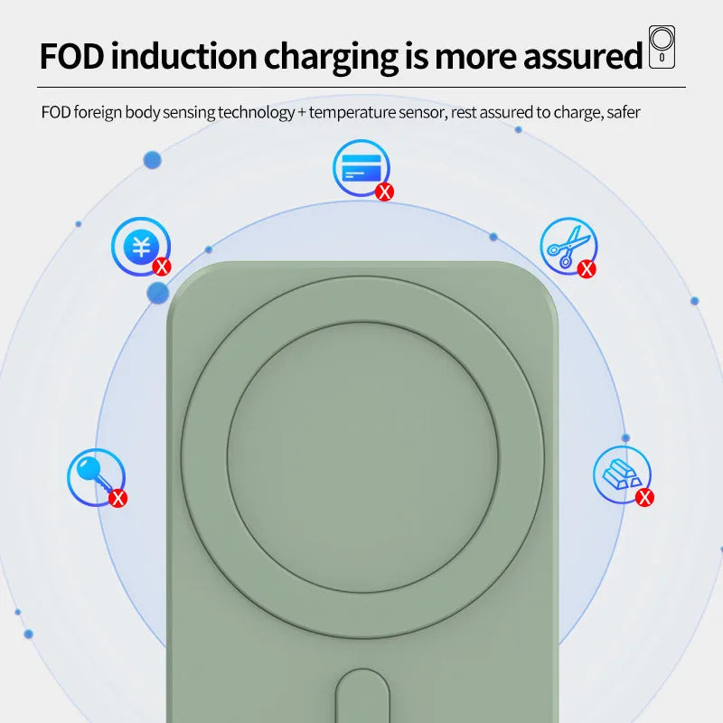 15w Magnetic Car Wireless Charger