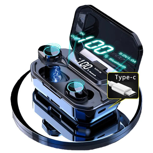 Waterproof Earbuds with 3300mAh Long Battery Life