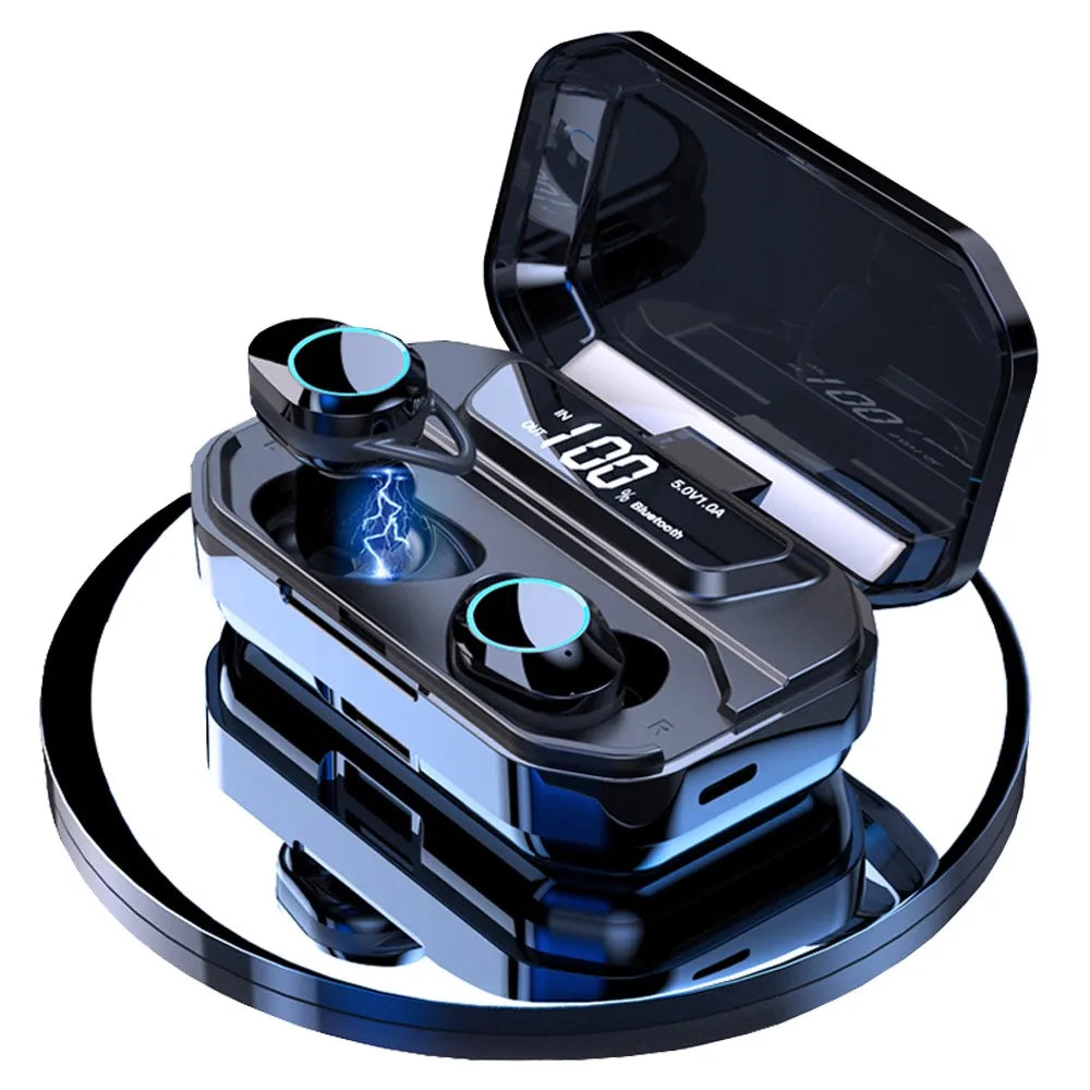Waterproof Earbuds with 3300mAh Long Battery Life