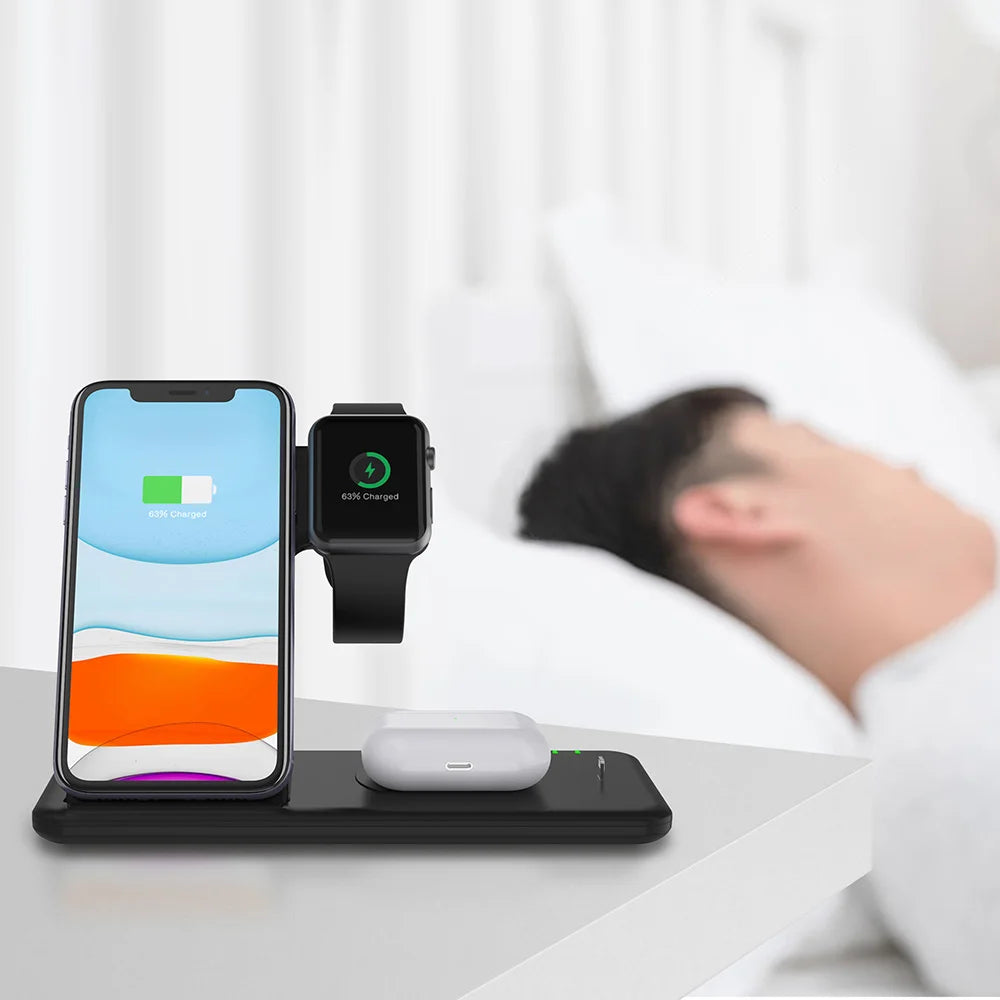 15W Qi Fast Wireless Charger Stand